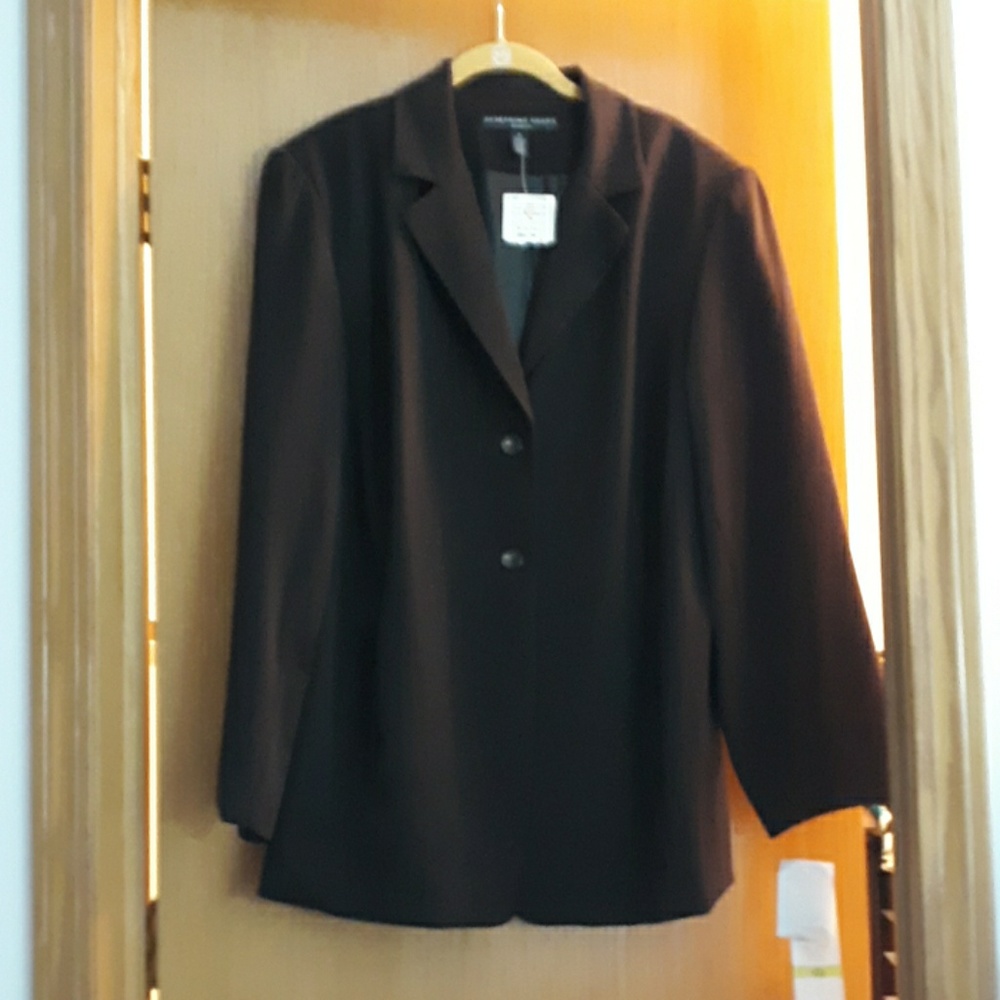 Josephine Chaus Chocolate Brown Jacket